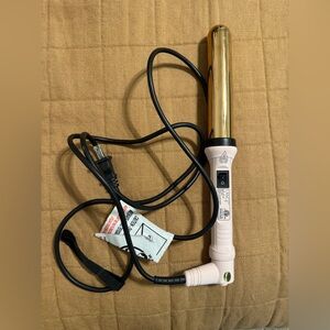 Lange Pink Curling Iron with Black Switch